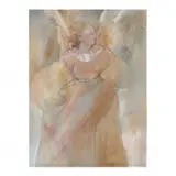 Angel by S. Tucker Cooke, Mixed-media work on paper with elements of watercolor, sold Aug 2020