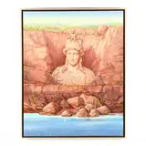 Athena's Rushmore by Robert Myers, Oil on linen, sold Aug 2020