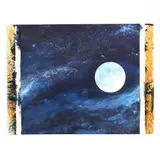 Night Sky by Don Neiser, Casein on board, sold Aug 2020