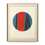 Compass Form I by Harold Krisel, Serigraph in colors, sold Aug 2020