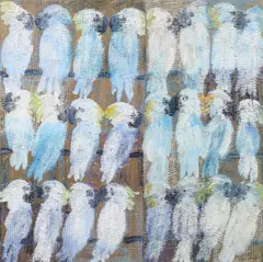 Capeaus Whisper 2 by Hunt Slonem, Painting, sold Oct 2026
