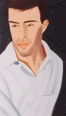 WHITE SHIRT (Vincent 2) Archival Pigment by Alex Katz, Print, sold Oct 2026