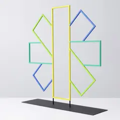 Blue And Green Star by Richard Anuszkiewicz, Sculpture, sold Oct 2026