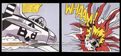 WHAAM! Offset by Roy Lichtenstein, Lithograph, sold Oct 2026