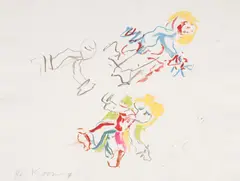 Composition For Lisa by Willem de Kooning, Lithograph, sold Oct 2026