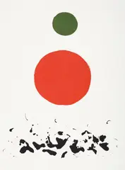 Flotsam by Adolph Gottlieb, Screenprint, sold Oct 2026
