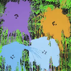 FLOWARH$ by Thierry Guetta, Silkscreen, sold Oct 2026