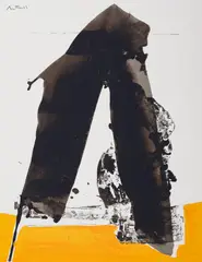 Untitled by Robert Motherwell, Screenprint, sold Oct 2026