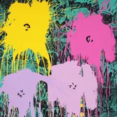 FLOWARH$ by Thierry Guetta, Silkscreen, sold Oct 2026