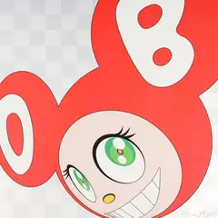 AND THEN AND THEN AND THEN ... Offset by Takashi Murakami, Lithograph, sold Oct 2026