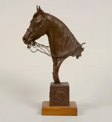 Dos Reindas by Mehl Lawson, Bronze, cast 6/35, sold Aug 2024