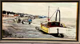 Untitled by Jessica Davies, oil on canvas of Maldon, sold Sep 2024