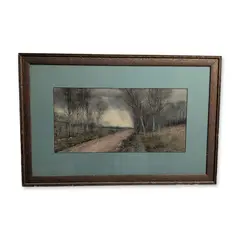 Untitled by George Howell Gay, watercolor on paper, sold Aug 2026