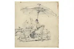 Untitled by George Chinnery, pencil, offered Jun 2019