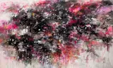 Silencing Sceptics' 2013Acrylic and spray paint on canvas183 x 305 cmARR by Mr Jago, oil, offered Jun 2019