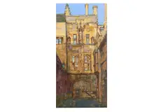 Untitled by David Sawyer, oil, offered Apr 2019