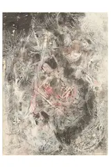 Untitled by William J.B. Newcombe, mixed media, offered Apr 2019