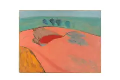 Untitled by John Melville, oil, offered Apr 2019