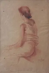 Untitled by Arup Das, Mixed Media on Paper, sold May 2025