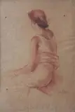 Untitled by Arup Das, Mixed Media on Paper, sold May 2025