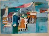 Untitled by Arup Das, Mixed Media on paper, sold May 2025
