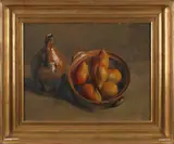 still life by Willem Dolphin, oil on board, sold Jan 2013