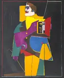 Heart by Richard Lindner, 1974, lithograph, sold Jan 2025