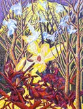 Soul Bird by Janet Cooling, 1993, oil on canvas, sold Jan 2025