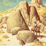 Brand of Empire by Frank McCarthy, oil on board, sold Nov 2024