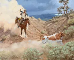 Could Get Stormy by Gordon Phillips, oil on board, sold Nov 2024
