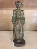 Yvonne by Ruth Anna Maria Milles, Bronze à patine brune, sold May 2021