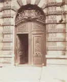 Porte Visconti Quai du Louvre n° 4091 by Eugène Atget, Photographie positive sur papier albuminé, d'après négatif sur verre au gélatino-bromure, sold Oct 2015