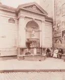 Fontaine Charlemagnes rue Charlemagne n° 3974 by Eugène Atget, Photographie positive sur papier albuminé, d'après négatif sur verre au gélatino-bromure, sold Oct 2015