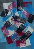 Sans titre by Oscar Gauthier, 1954, Gouache, sold Jun 2015