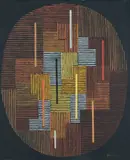 Sans titre, fond noir by Adolph Richard Fleischmann, 1951, Gouache, sold Jun 2015