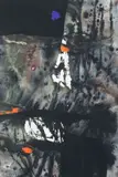 Sans titre au point violet by Edo Murtić, 1959, Gouache et encre, sold Jun 2015