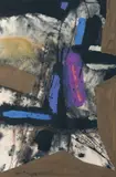 Variation by Edo Murtić, 1959, Gouache et encre, sold Jun 2015