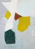 Sans titre by Serge Poliakoff, Gouache sur papier, sold Dec 2009