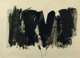 Sans titre by Bram Bogart, 1960, Gouache sur papier, sold Dec 2009