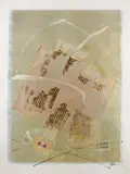 Double Ascents (03600/297) by Stephen Andrews, mixed media on paper, sold Aug 2016