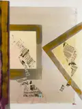Offburg (03601/296) by Stephen Andrews, mixed media on paper, sold Aug 2016