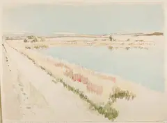Near Saskatchewan Autumn (03590/125) by Edward Epp, watercolour and graphite on paper, sold Aug 2016