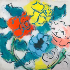 Don't Give Up (03563/203) by John MacGregor, oil on canvas, sold Aug 2016