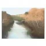 Untitled (Large Waterscape) by Susan Hebenstreit, Pastel on paper, sold Jul 2020