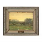 Morning Light by Benjamin Eggleston, Oil on panel, sold Jul 2020