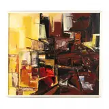 Untitled by William Minschew, Oil on canvas, sold Jul 2020
