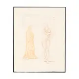 Divine Comedy, Hell Canto II by Salvador Dalí, Wood engraving, sold Jul 2020