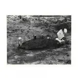 Child's Grave, Hale County, Alabama, Summer by Walker Evans, Gelatin silver print, sold Jun 2020