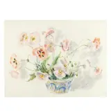 August Poppies by Hobson Pittman, Pastel and pencil on paper, sold Jun 2020