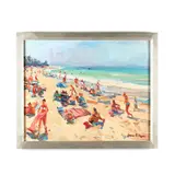 June at the Beach by James P. Kerr, Oil on linen, sold Jun 2020
